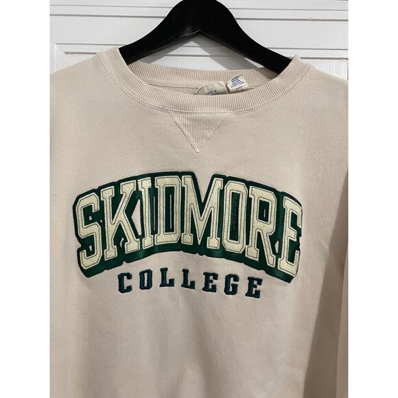 Skidmore College Thoroughbreds Crewneck Sweatshirt Size L - Picture 2 of 6